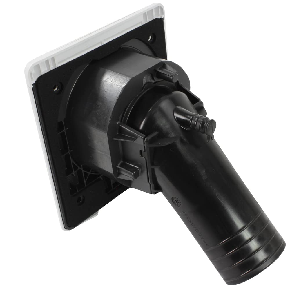 Bouchon de réservoir diesel pour camping-car avec couvercle magnétique Blanc 50 mm