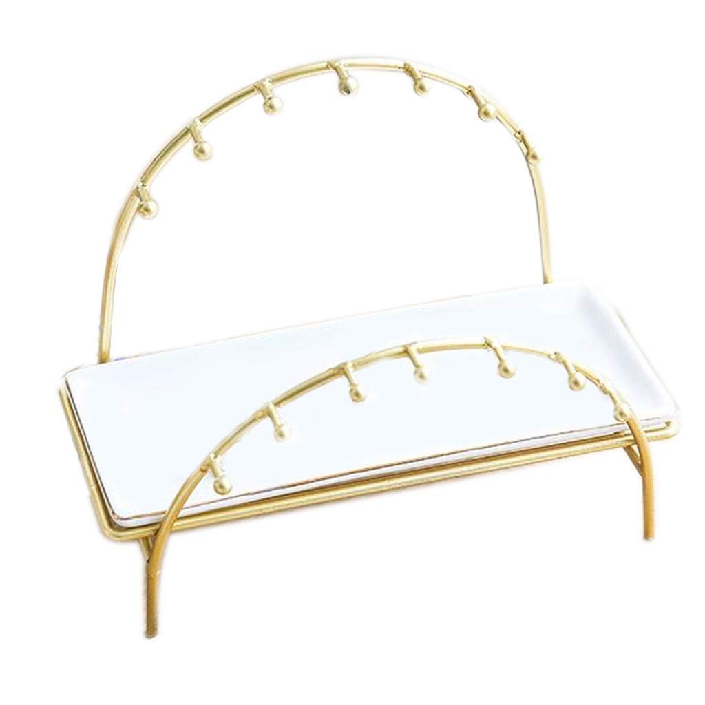 IIPOSAQQ Jewelry Rack Jewelry Rack Display Shelf Storage Box Jewelry Storage Box Jewelry Box Storage Box Storage Box Jewelry Tray Display Stand Jewelry Organizer