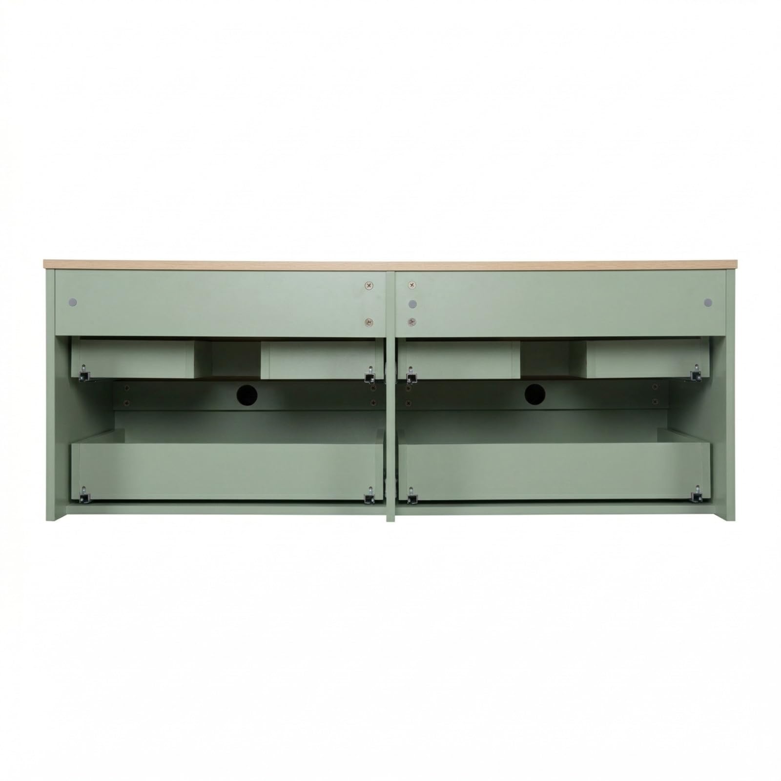 MOB-IN Ensemble Meuble Sorrento Double Vasque Suspendu 120cm
