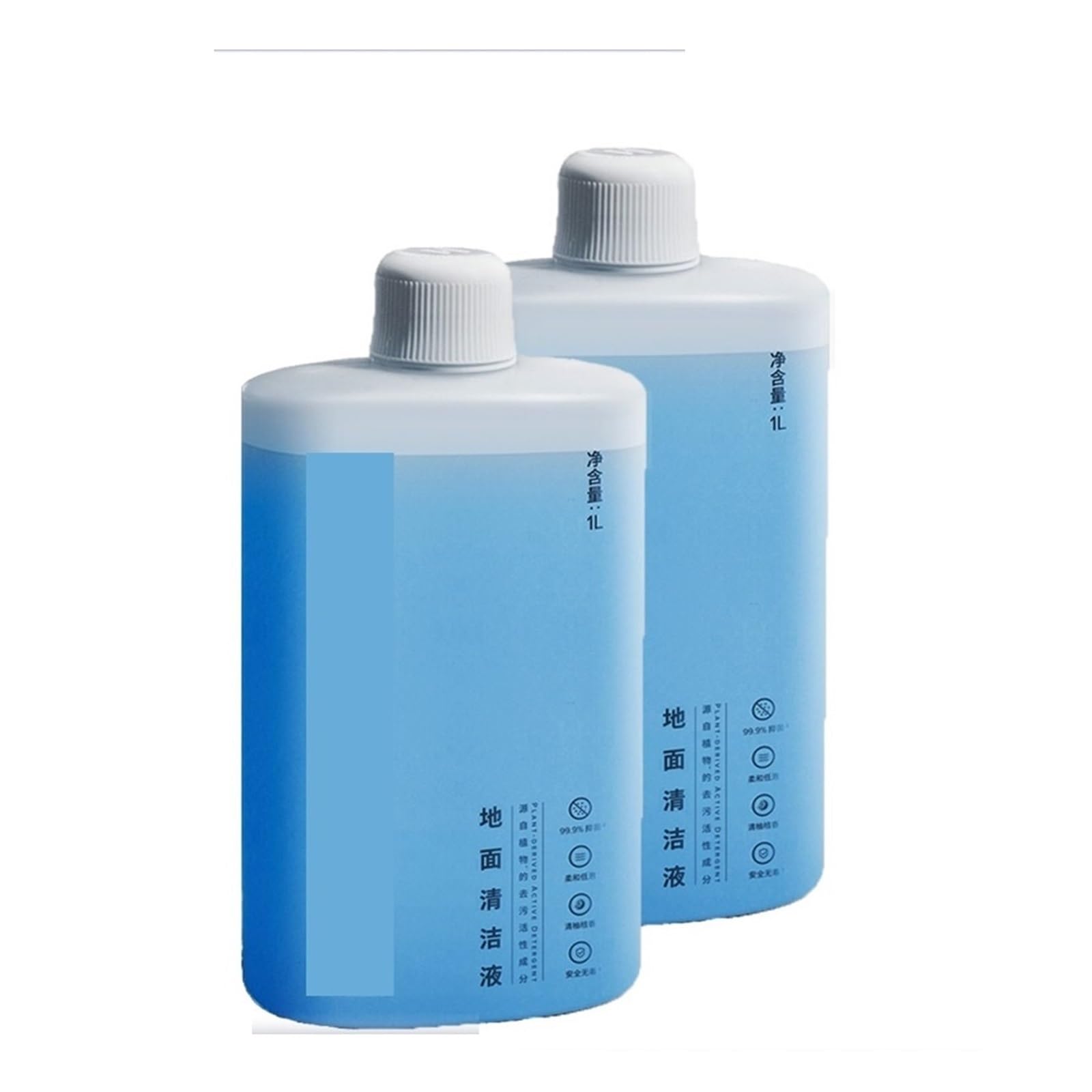 1L-Reinigungslösung for Roborock, Ersatz for Bodenreiniger for Mehrere Oberflächen, Kompatibel Mit S7 Max Ultra / Q7-Serie / T7S(2-pack)