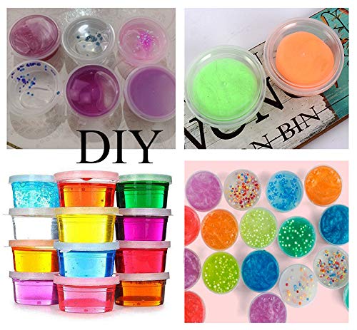 Kbraveo KBRAVEO565656550400 80 Pack 2 Oz Slime Storage Containers And Foam Ball Storage Containers thumb #1