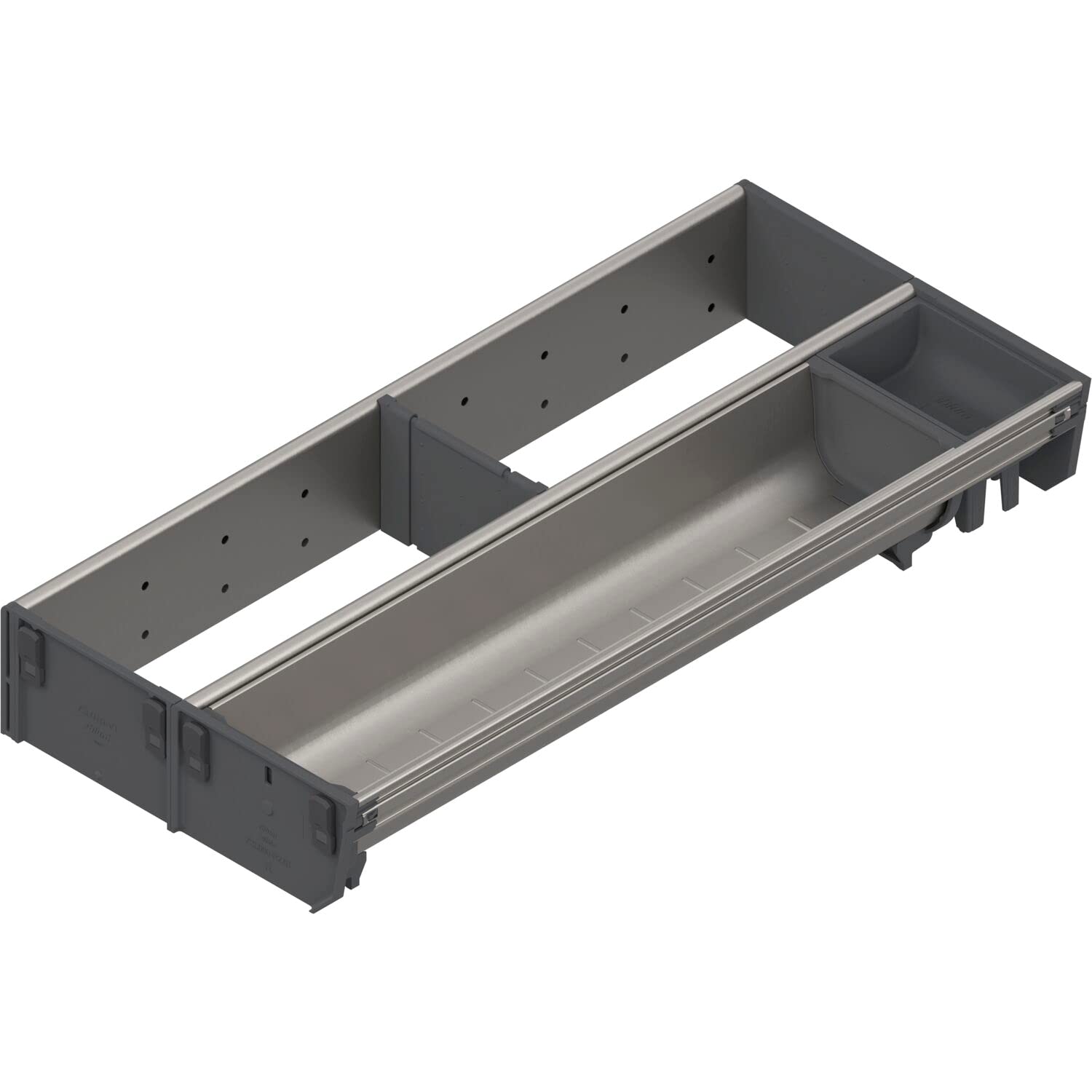 Blum Orga-Line Besteckeinsatz Facheinteilung Set ZSI.XXXKI2N, NL 450mm, grau