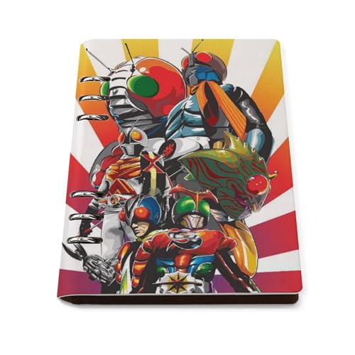 ノート 仮面ライダー メモ帳 バインダーノート A5 6穴 90枚 てちょう ハードカバー メモ ンダー A5サイズ 横罫線 ??本 文房具 オフィス用品 ルーズリーフ 学生 キャンパス おしゃれ プレゼント 贈り物