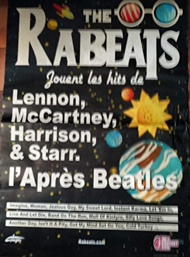 AFFICHE / The Rabeats - Beatles - 80x120cm Poster