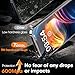 TOCOL for iPhone 12 Pro Max Screen Protector 9H Hardness Military Grade Shatterproof HD Tempered Glass Full Coverage Easy Installation Case Friendly 2 Pack