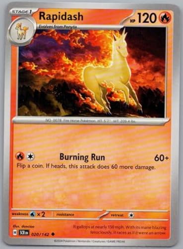 020/142 - Rapidash - Stellar Crown - NM/M