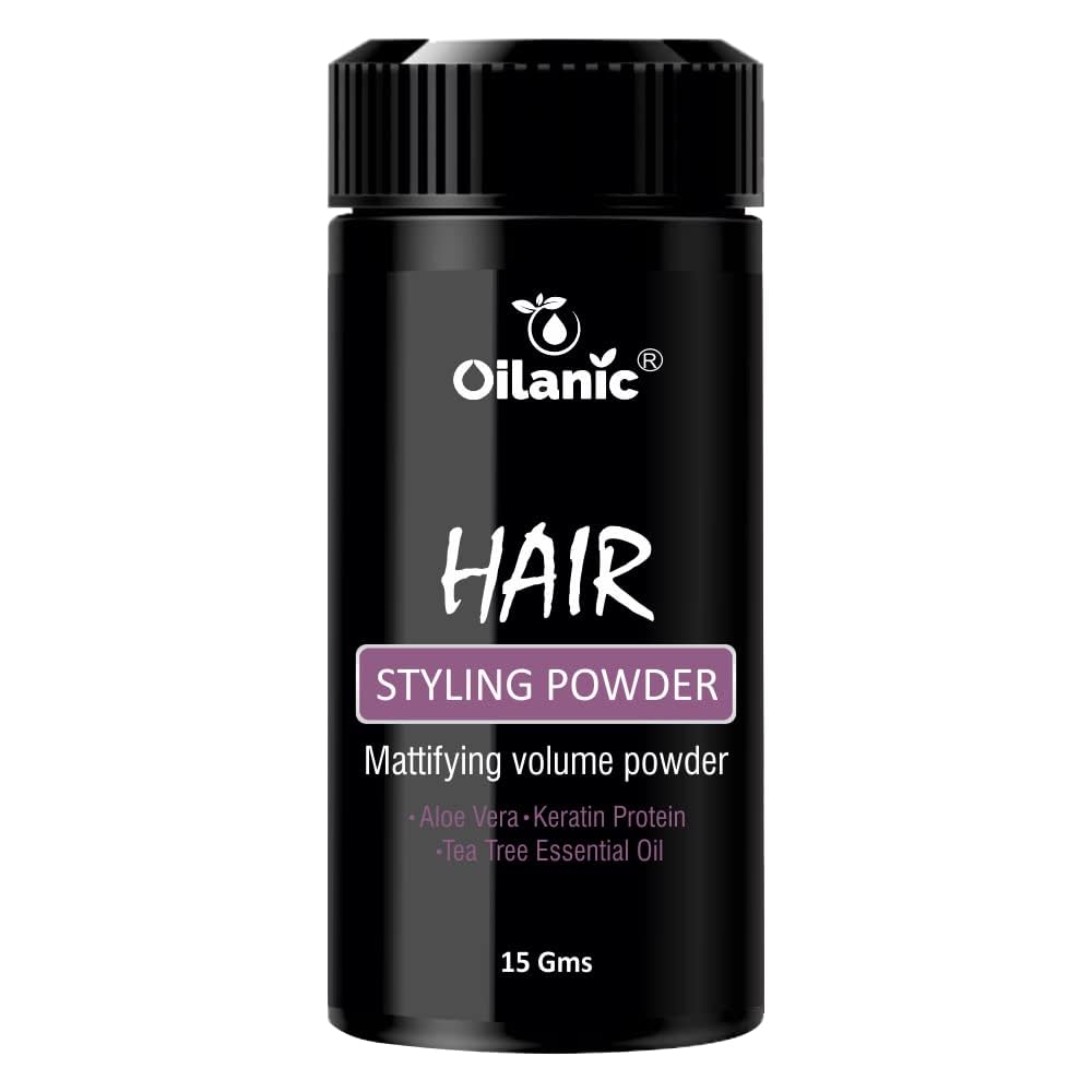PRZX Hair Styling Powder for Men and Women Matte Finish Oil Control Lightweight Residue-Free Quick Styling Solution for