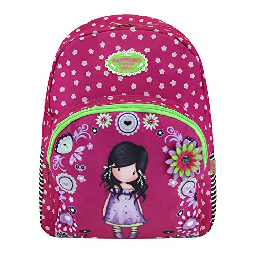 Gorjuss Mochila de doble cremallera Fiesta - me trajiste amor, Multi, M, Mochilas rucksack