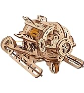 UGEARS Steampunk Submarine - Ugears Drewniane puzzle 3D dla dorosłych - Mechaniczny model drewnia...