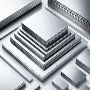 Stahlog V2A Edelstahlplatten Zuschnitte 100x100mm