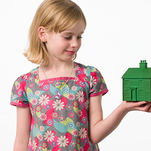 Cute Necklaces for Teen Girls - Adorable Pastel Crystal Necklace for Little Girls - Unicorn and Fairy Gifts - Dainty Necklace Birthday Gift Pack (3/6 Pcs)4