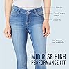 WallFlower-Womens-Instasoft-Ultra-Fit-Skinny-Jeans WallFlower Women's Ultra Skinny Mid-Rise Insta Soft Juniors Jeans (Standard and Plus), Lake Pure, 11