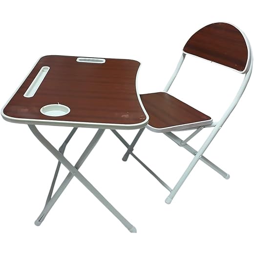 Kids Foldable Study Table + Chair Set