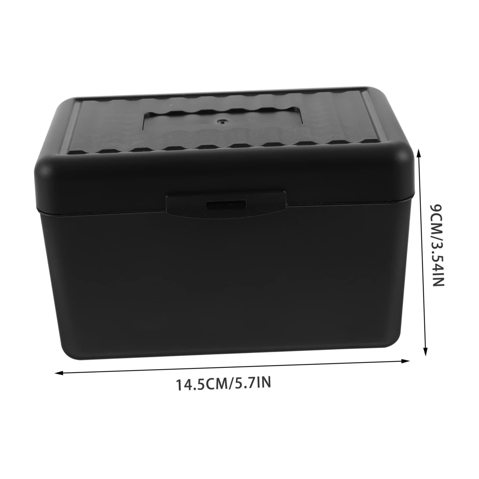 5pezzi Scatola Portacarte Elegante e Per Ufficio Organizer Per Biglietti Visita Capacità Design e Per Scrivania Per Ufficio e Casa Nero