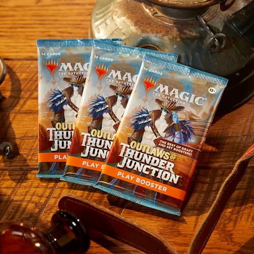 Magic: The Gathering Outlaws of Thunder Junction Play Booster Box - 36 Packs (504 Magic Cards) - Image 4