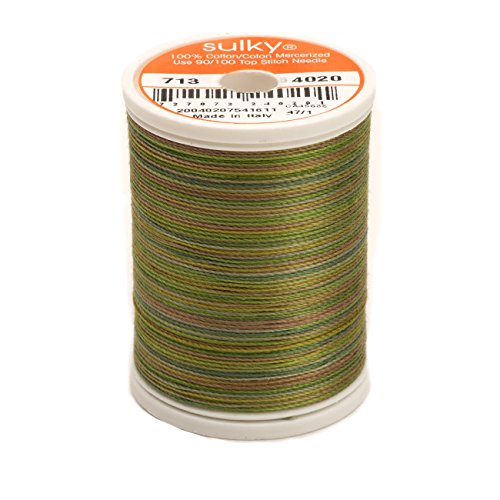 Hilo Sulky 713-4020 Blendables para costura, 330 yardas, color verde miniatura 1