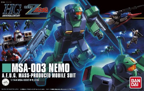 Bandai Hobby Figura de Acción 1/144 Nemo Z Gundam miniatura 3