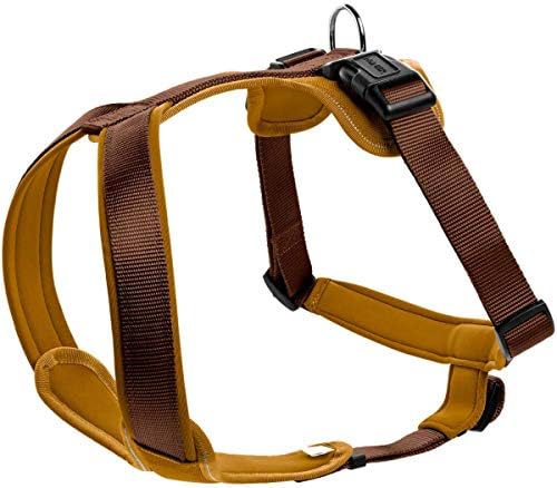 Hunter neoprenowa uprząż dla psa, mała, jasnozielona/benzyna