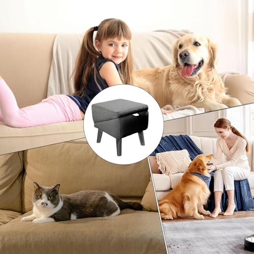 Hunderampe Fürs Bett, Klappbare Treppe Für Sofa, Hocker Für Kleintiere & rutschfeste Katzenrampe Multifunktional