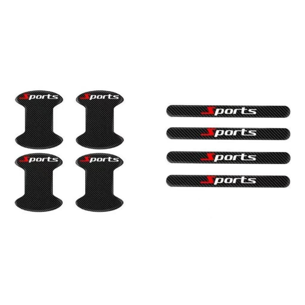 Tryagat Normal 8 Pcs Car Door Handle Protector For Mazda Mx5 Typ Nd Ab Bj. 09/2015 -, Guard Scratch Resistant Trim Exterior Shield Door Bowl Cover Recessed Grips Protective Film