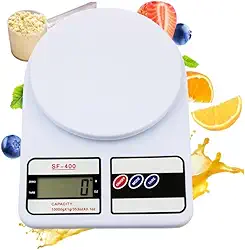 Balança de Cozinha 10 Kg Digital Eletrônica de Comida para Dieta Nutrição Casa Cozinha Alta Precisão Escala de 1g a 10 KG Premium Marca Myfound