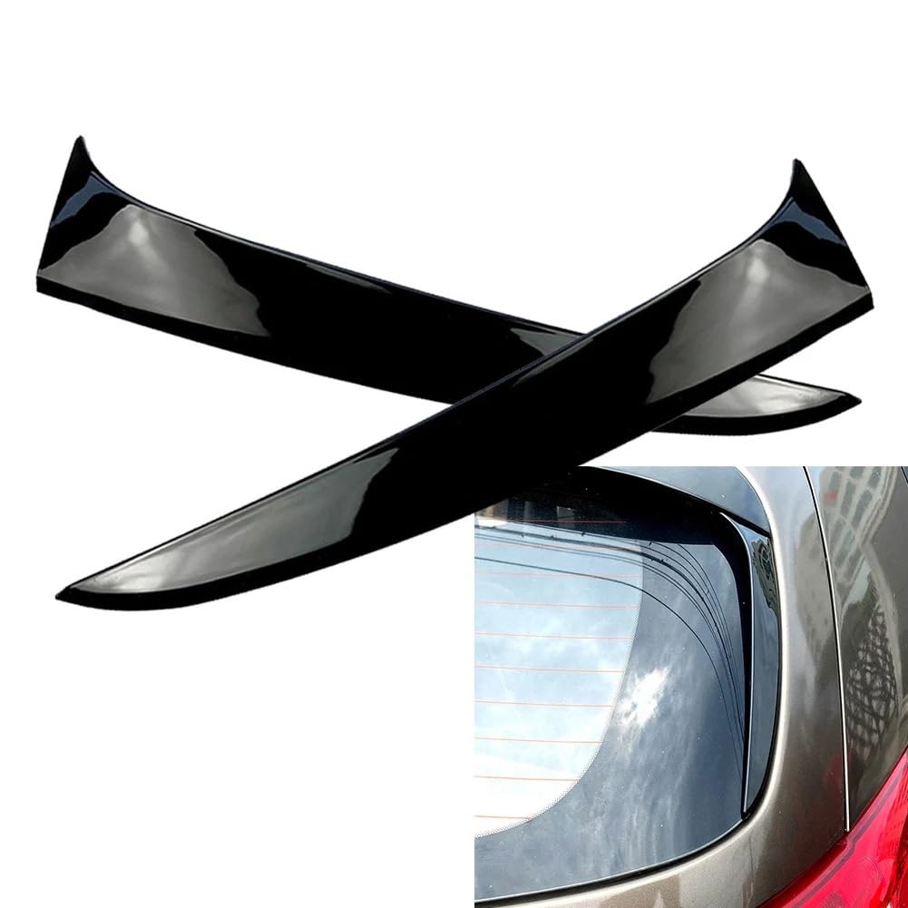 Czarna tylna szyba samochodu Spoiler boczne skrzydło pokrywa osłonowa, dla Sportage R 2011 2012 2013 2014 2015