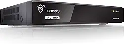 TIGERSECU Gravador de segurança DVR híbrido 5 em 1 de 8 canais Super HD 1080P sem disco rígido, câmeras TVI/AHD/CVI/analógicas e IP de até 5 MP (12,5 fps) (câmeras e disco rígido não incluídos)