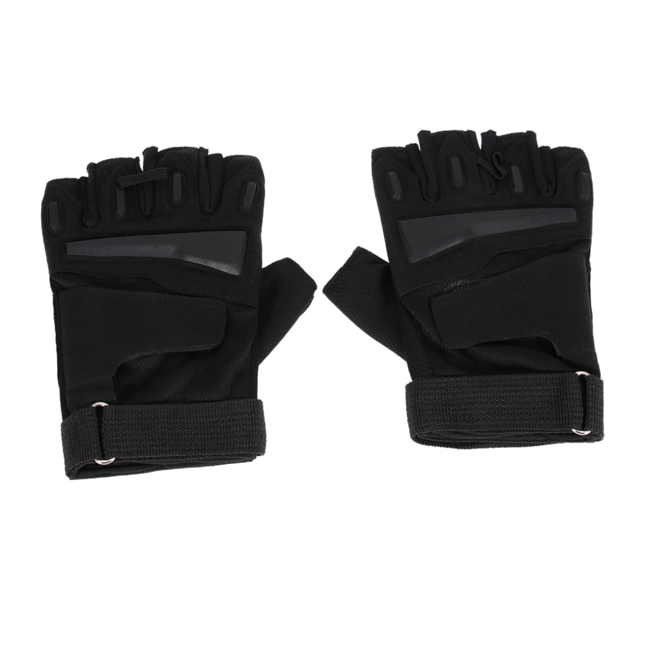 BCOATH Men and Women Half Finger Cycling Gloves Shockproof Breathable Sports Gloves for Summer Riding Comfortable Grip for Biking Running Hiking Fishing Black