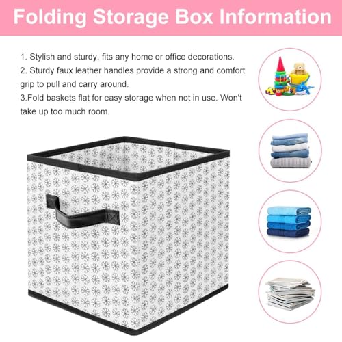 Cube de rangement flocon de neige pour optimiser un placard encombré de vêtements