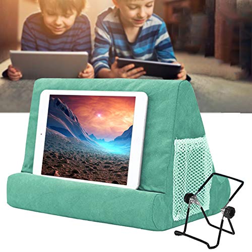 Yoruii Soft Pillow for ipads, Multi-angle Phone Pillow Lap Stand, Universal ipad Tablet Reading Stand Pillow Holder for ipads, Tablets, EReaders, Smartphones, Books, Magazine