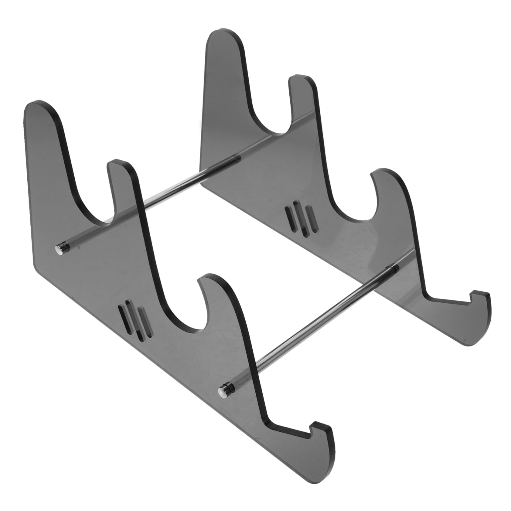 Operitacx 3-Tier Keyboard Storage Sleek Acrylic Keyboard Stand for Space-Saving Display