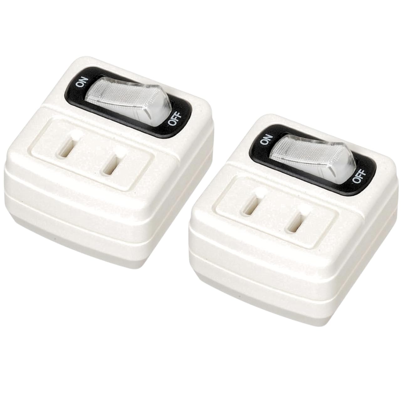 Amazon.co.jp: YAZAWA 省エネタップ 【 1個口 / 2個セット / ホワイト