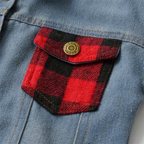 Betadog Toddlers Jackets for Kids | Jacket Birthday Christmas Gifts for Toddlers Girls Boys 1 to 8 (2-Red, 12-18 Months)4