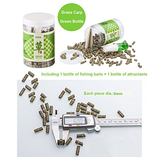 Isun Bottiglia particelle di esche da pesca