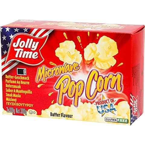 Jolly Time Microwave Popcorn Butter Cover