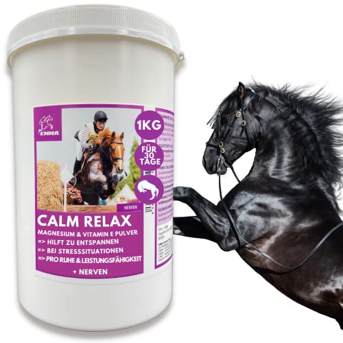 Magnésium cheval poudre Calm Horse Relax Antistress pour calmer l