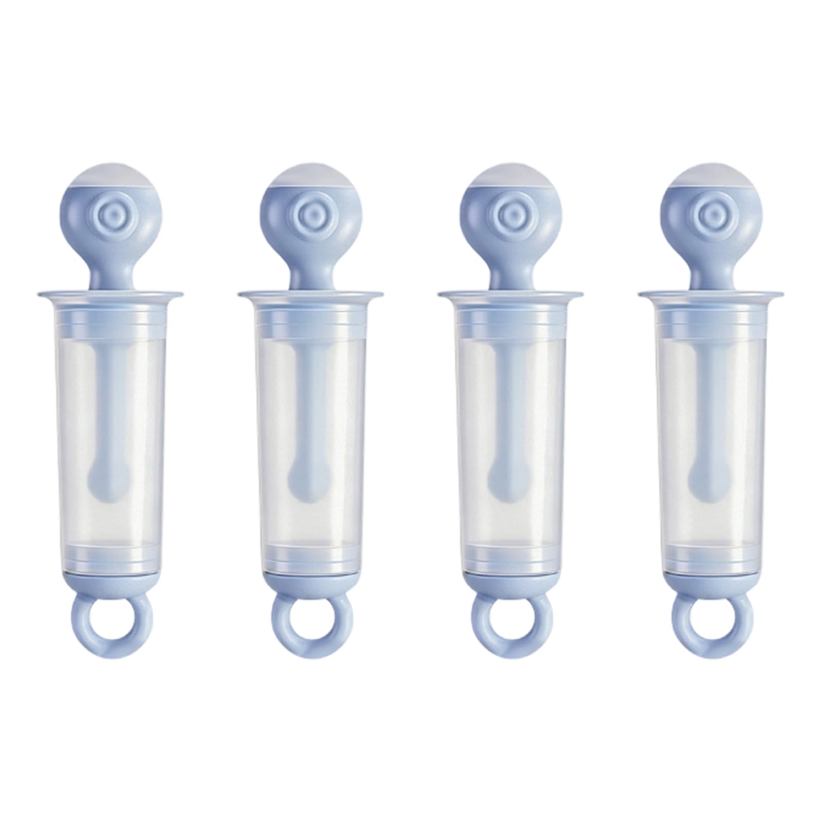 APGLSXY 4 Piece Freezer Treat Maker Set for Homemades Dessert and Snacks Food Safe Leak Proof Ice Cream Stick Molds Ice Stick Molds