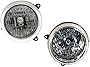 For Jeep Liberty Headlight Assembly 2002 2003 Pair Driver and Passenger Side | CH2502136 + CH2503136