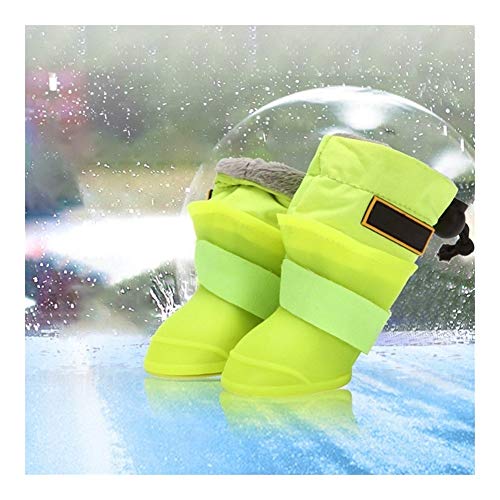 MOLUO, 4 stivaletti da pioggia per cani e cani