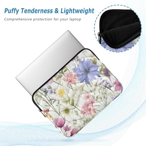 Funda para Laptop de 13-14 Pulgadas con Motivo Floral miniatura 5