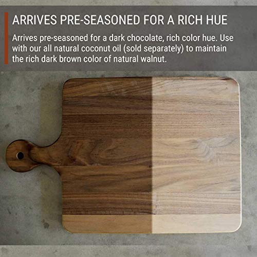 image for Made in USA Walnut Cutting Board by Virginia Boys Kitchens - Butcher B