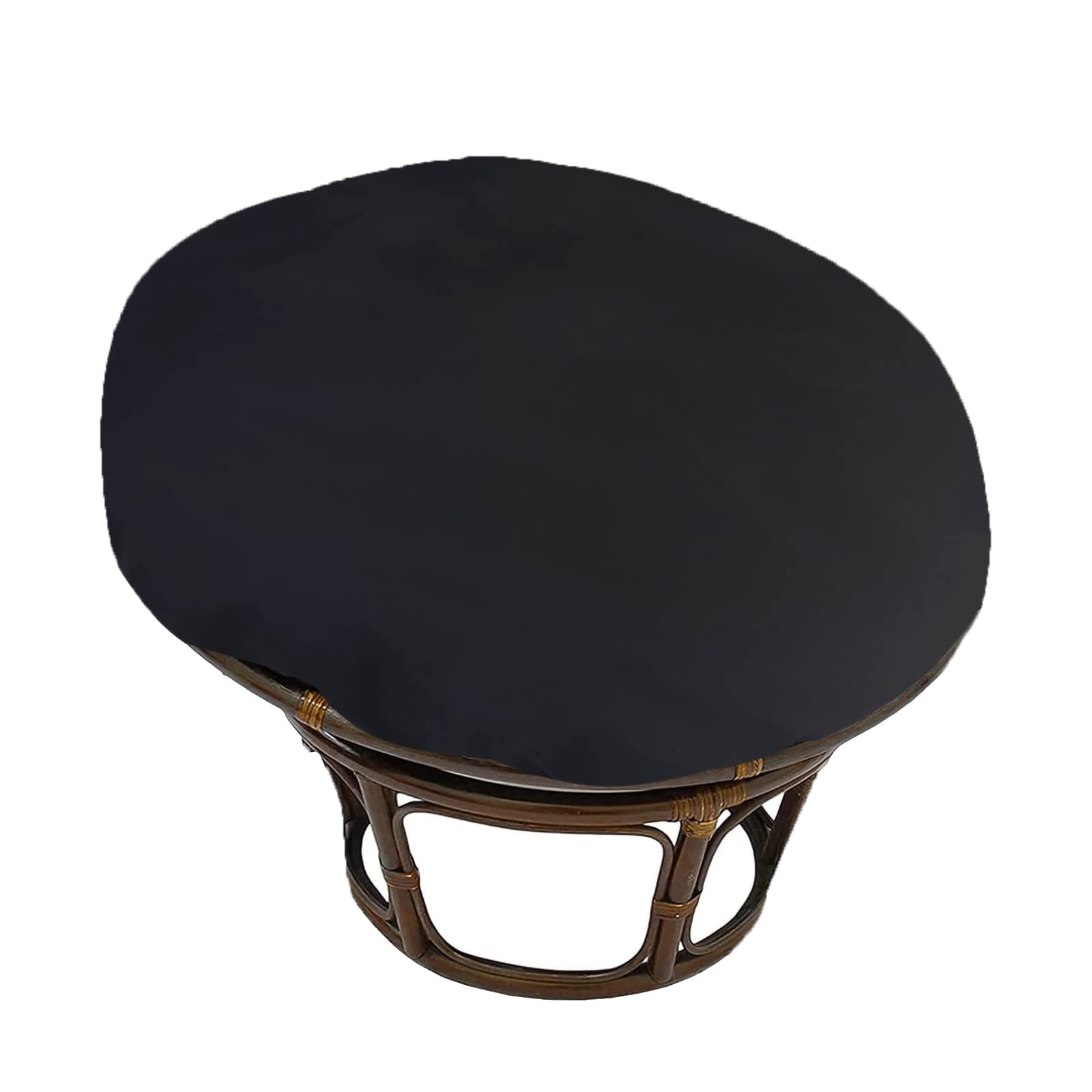 TDHLW Papasan Fodere per Cuscini per Sedie,Solo Fodere per Cuscini Imbottiti ,Fodera Impermeabile per Cuscino Esterno per Interni,Fodere per Cuscini in Tessuto Morbido e Delicato,Cream,120 * 120CM