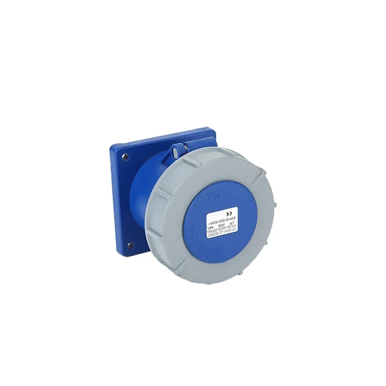 Spina e Presa Industriale 3P/4P/5 Pin connettore Elettrico 63A 125A IP67 Impermeabile a Parete Maschio Femmina 220V 380V(Mounted,125A-4P)