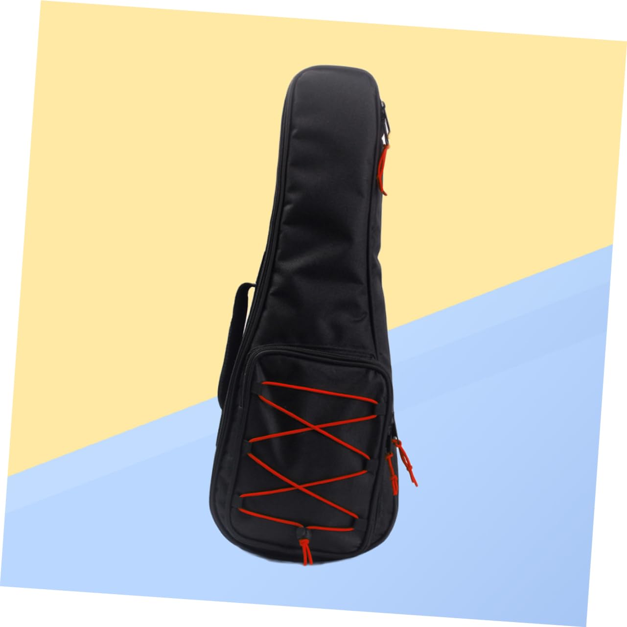 Borsa Stile Regolabile Tasche Spessa Multiple e Tracolla per Oxford Nero Imbottitura Zaino Compatto e Protezione Aggiuntiva Chitarra Acustica