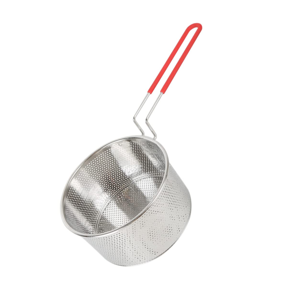Mikinona Edelstahl-Sieb Mit Haken - Großes Küchensieb Für Hot Pot & Nudeln