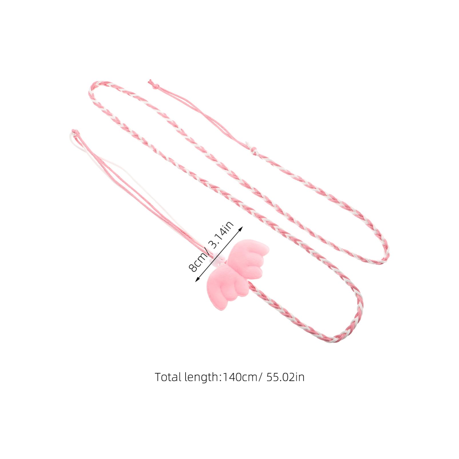 VICASKY Small Pet Leash Harness Hamster Outdoor Harness for Dwarf Squirrel Walking Leash Angel Wings Design