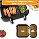 Heißluftfritteuse Zubehör Set 28-teilig für Philips Dual Basket Airfryer 3000/5000 Serie (6L/3L) – BPA-frei & hitzebeständig – Silikonformen, Grillrost, Backform, Küchenzubehör