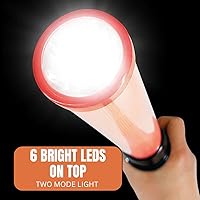 Vista 6 de Barra de luz de señal de mano de 16 pulgadas Multifunción con soporte de trípode Esencial para control de tráfico y eventos al aire libre