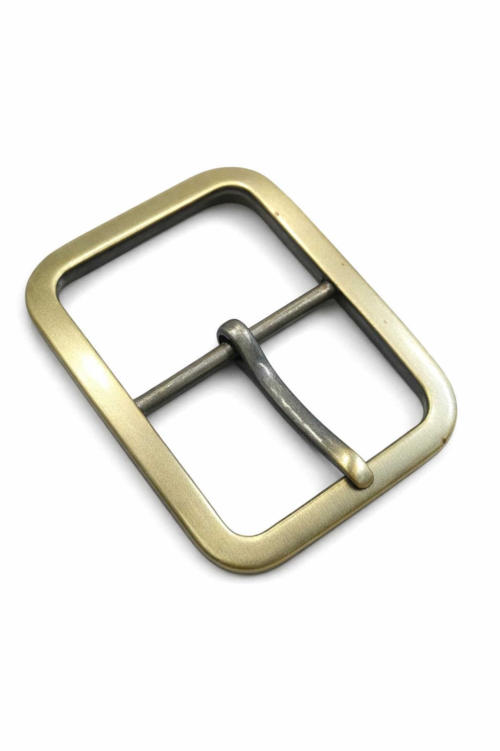 Antique Brass Square Belt Buckle for Men & Women | Zinc Alloy Metal Pin Buckle | Matte Gold Finish | Durable Replacement Belt Accessory (2 inch 50.8mm)-image-23