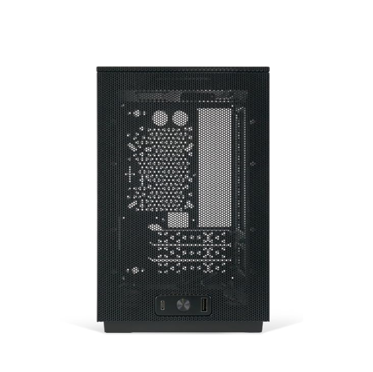 SSUPD MESHROOM D Black フルメッシュ Mini-ITX Meshroom D Mini-ITX SFF PC Case | Ssupd